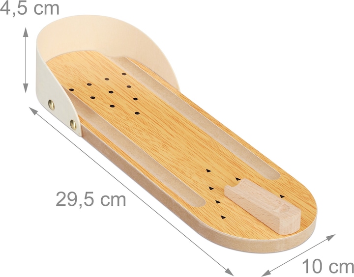 Actual product image Relaxdays Mini Table Top Bowling Game