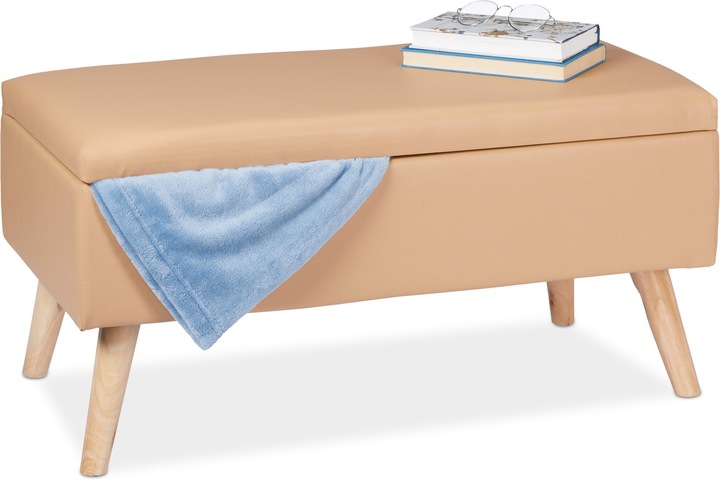 Image du produit Relaxdays Banquette de rangement (80 cm)
