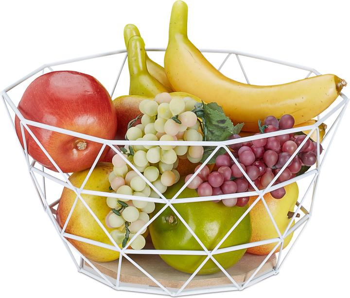 Image du produit Relaxdays Obstkorb (28 x 28 x 14,5 cm)