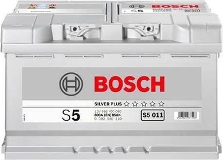 Immagine prodotto Bosch Automotive S5 011 (12 V, 85 Ah, 800 A)