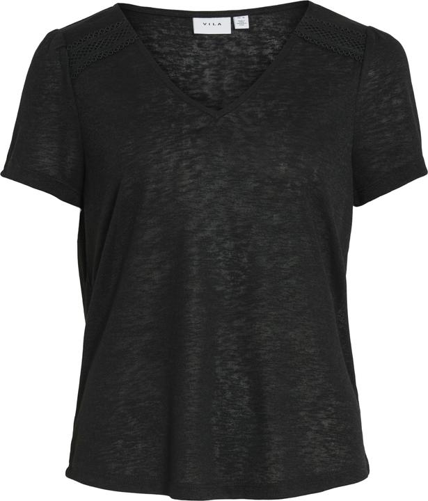Actual product image Vila Kurzärmeliges Top mit V-Ausschnitt (L)