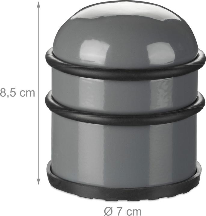 Actual product image Relaxdays Doorstop (1 Piece, 7 x 7 x 8.5 cm)