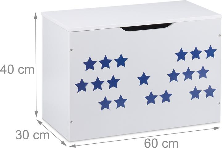 Actual product image Relaxdays Toy chest
