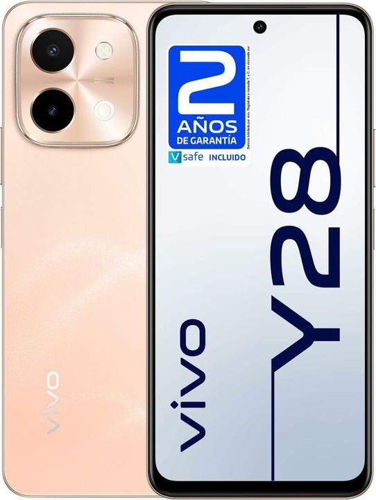 Actual product image Vivo Y28 (256 GB, Mercan Turuncusu, 6.68", 4G)