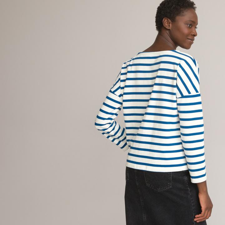Produktbild La Redoute Collections Shirt im ikonischen Matrosenstil (L)