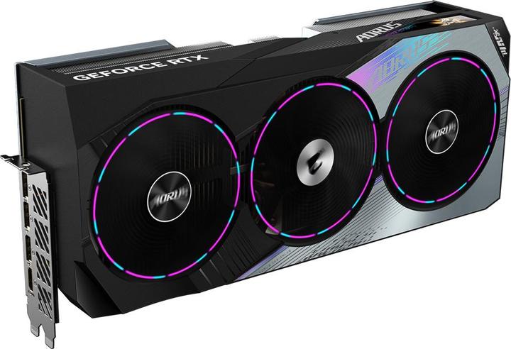 Image du produit Gigabyte GIGA VGA 16GB RTX4080 AORUS MASTER 3xDP/3xHDMI AORUS GeForce RTX 4080 16GB MASTER (16 Go)