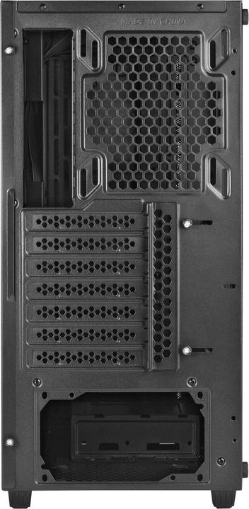 Actual product image Spire Enclosure Vision 7038 RGB +3x 12cm RGB FANS (ATX, mATX)