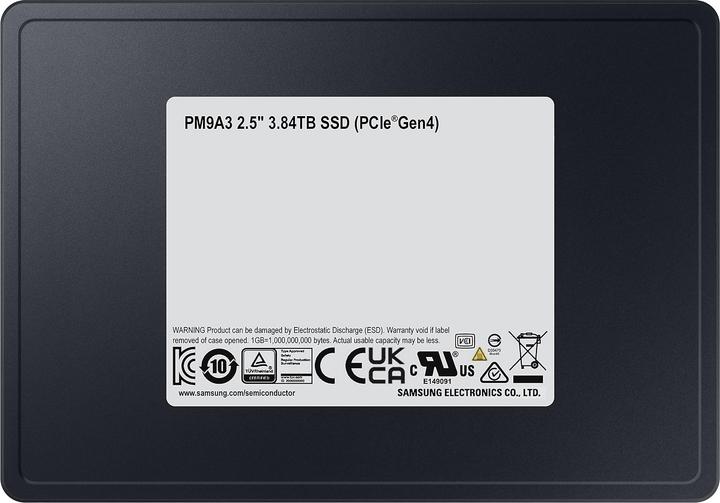 Samsung PM9A3 Retail (3840 Go, 2.5")