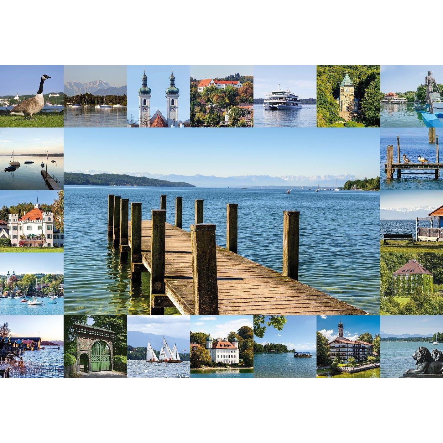 Thumbnail - Starnberger Spiele Puzzle Starnberger See (1000 Teile) (1000 Teile)