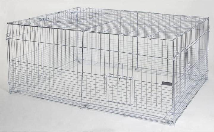 Produktbild Kerbl Jungtierfreilaufgehege mit Ausbruchsperre 144x112x60cm