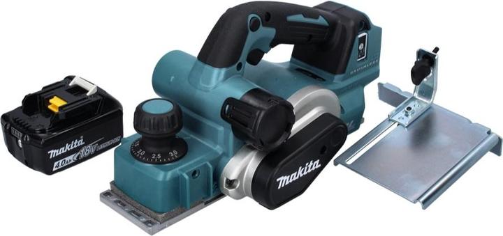 Immagine prodotto Makita DKP 181 M1 Pialla a batteria 82 mm 18 V Brushless + 1x batteria 4.0 Ah - senza caricatore