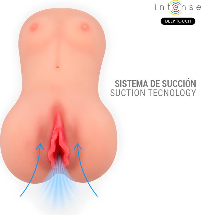 Actual product image Intense Deep Touch - Catherine Vibrator & Saugmasturbator Mit Stimme