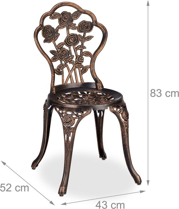 Image du produit Relaxdays Ensemble bistrot (60 x 69 cm)