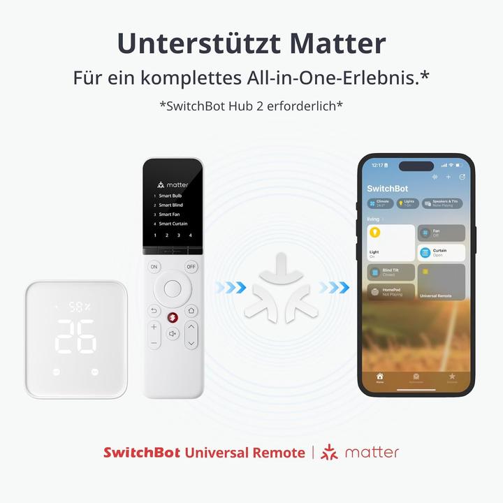 Immagine prodotto SwitchBot Telecomando universale (Telecomando universale, WiFi)