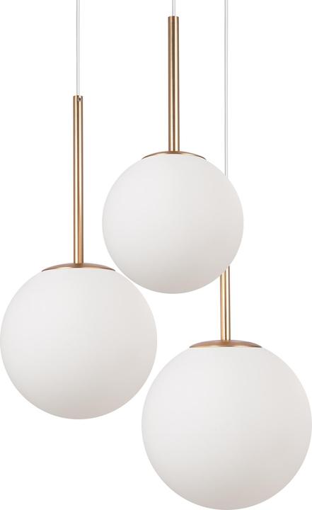 Image du produit Maytoni Basic form suspension, lampe à suspendre 3x E14 45cm couleur or (E14)