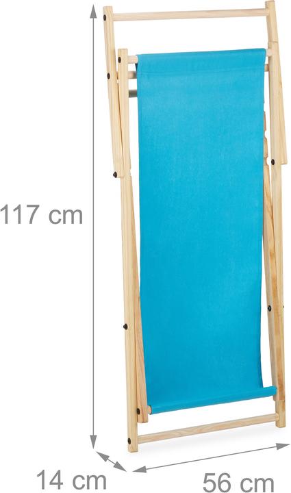 Immagine prodotto Relaxdays Sdraio pieghevole (94 cm)