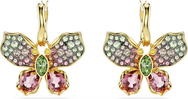 Image du produit Swarovski Idyllia Drop Ohrhänger Verschiedene Schliffe Pavé Schmetterling Mehrfarbig (Métal Swarovski)