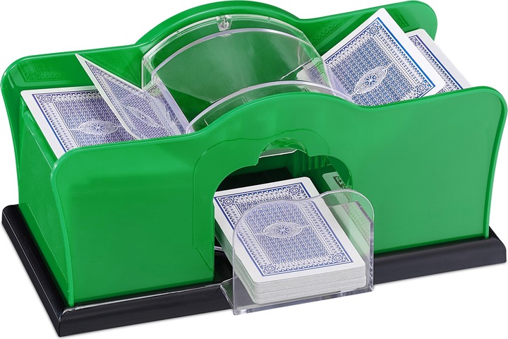 Actual product image Relaxdays Card shuffler