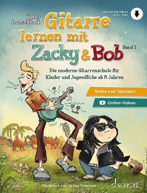 Produktbild Gitarre lernen mit Zacky & Bob (Peter Autschbach, 2021)