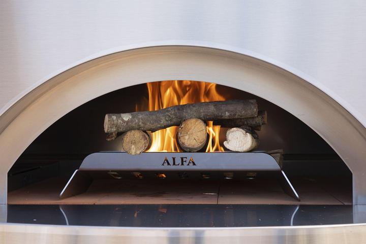 Produktbild Alfa Forni Kit Hybrid 2 Pizze (Futuro) Edelstahl