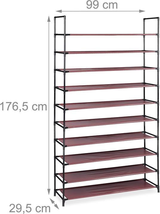 Produktbild Relaxdays Mila (99 x 29.5 x 176.5 cm)