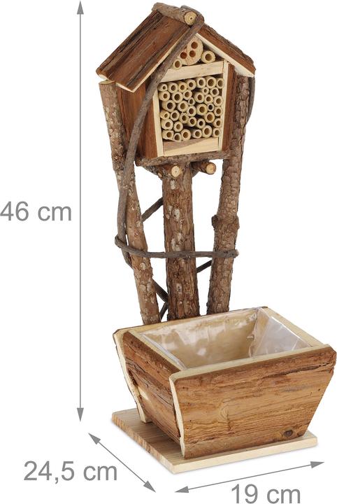 Produktbild Relaxdays Bienenhotel (Wildbienen)