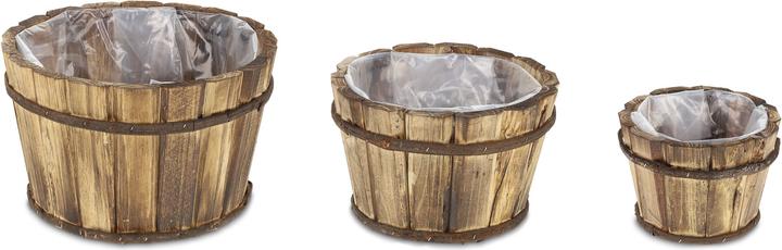 Produktbild Relaxdays Holzkübel (28.50 cm)