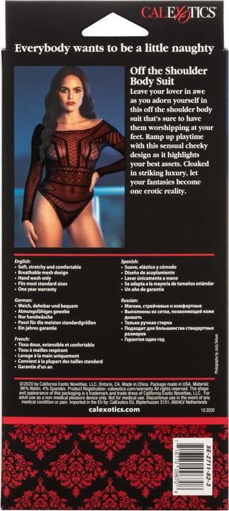 Produktbild CalExotics Scandal® Off the Shoulder Body Suit (One Size)
