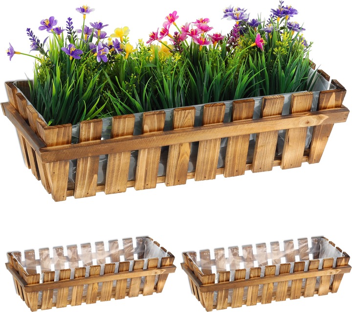 Produktbild Relaxdays Blumenkasten (45 cm)