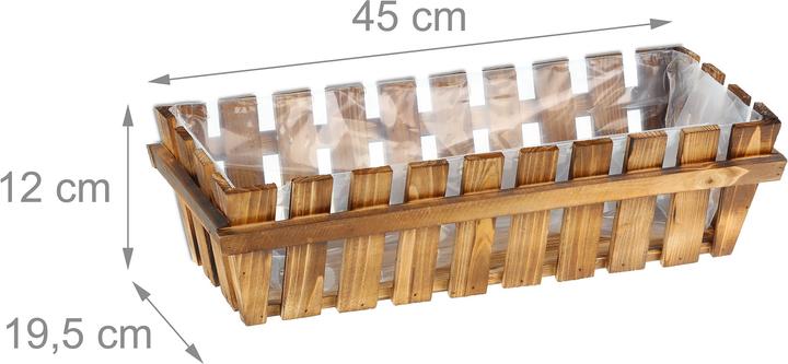 Actual product image Relaxdays Flower box (45 cm)