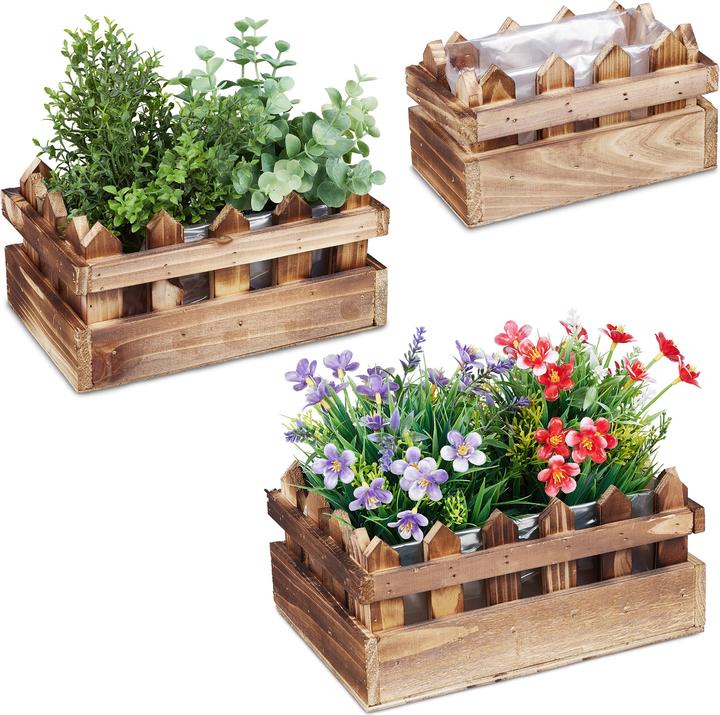 Actual product image Relaxdays Flower box (25.50 cm)
