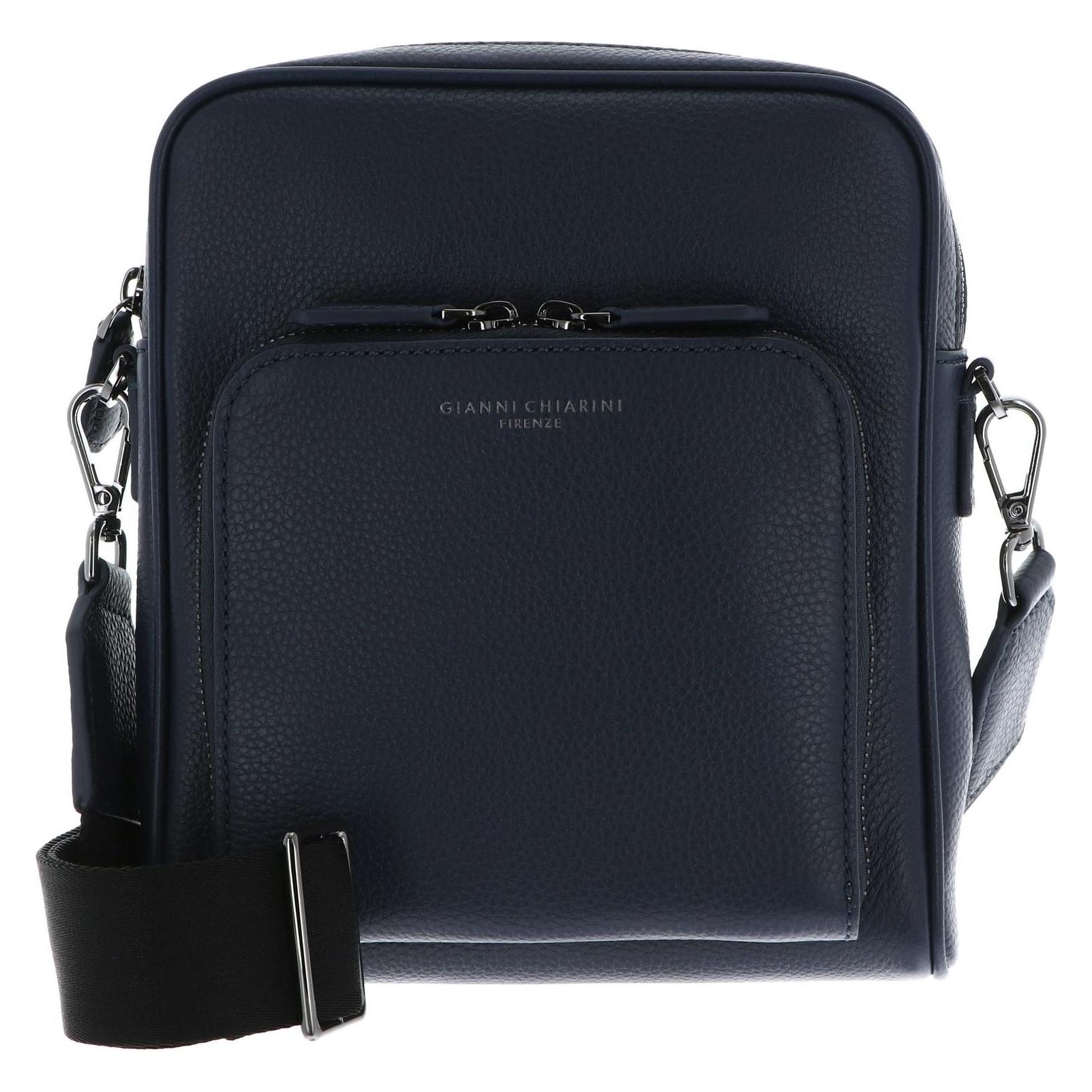 Gianni Chiarini, Herren, Handtasche, Florence Crossbody Bag, Blau