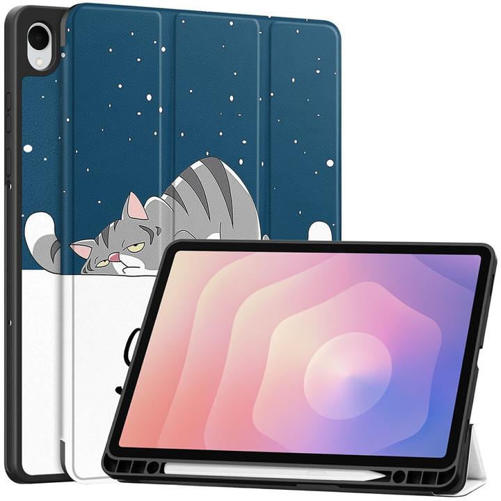 Produktbild Cover-Discount Galaxy Tab S11 - Tri-Fold Case mit Pencil-Halter und Motiv (Galaxy Tab S11)