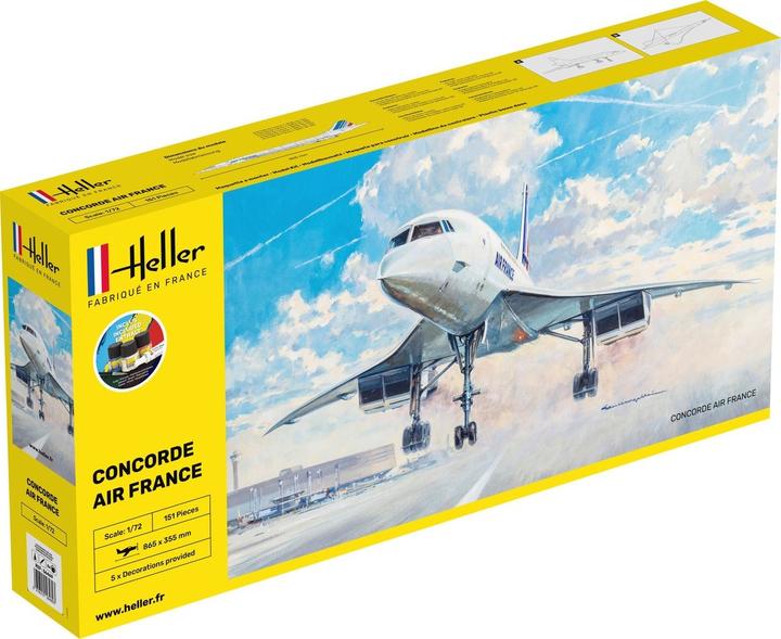 Heller STARTER KIT Concorde AF