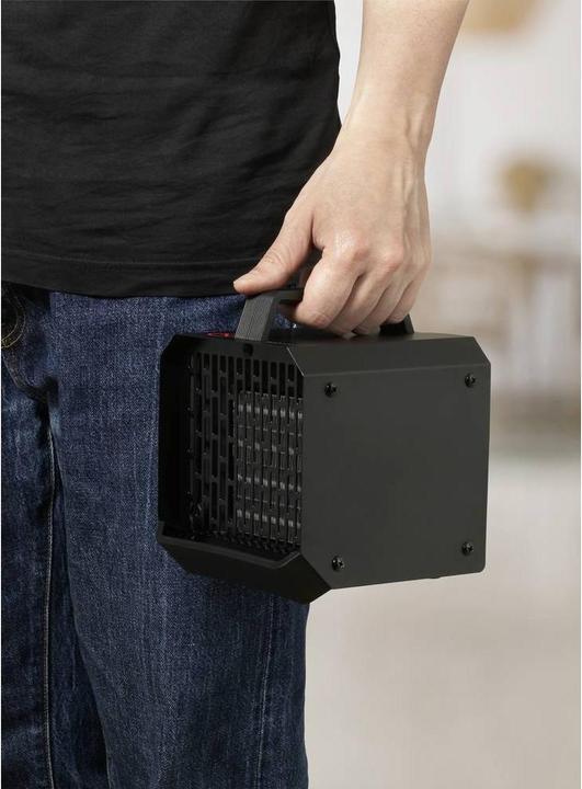 Actual product image Sygonix SY-6735636 PTC-Heizgerät 10 m² Schwarz (2000 W)