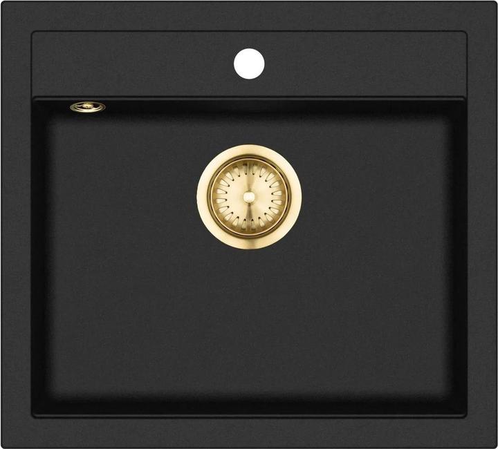 Gurari SA SQQ100-601W / Retro (Lavello montato, 51 cm, 56.50 cm)