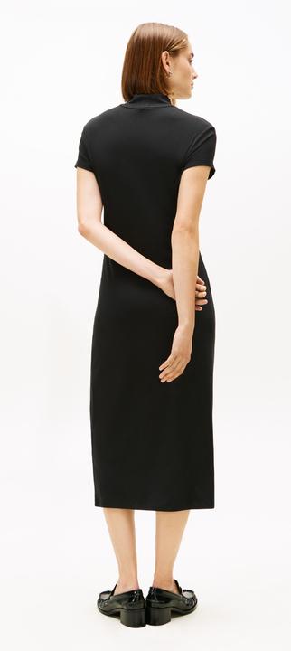 Produktbild Tommy Hilfiger Schmalripp-Imitathals-Abendkleid (L)