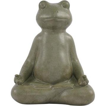 Garden Center, Decorazione esterna, Garden decoration "Frog", 27 cm x 18 cm x 34 cm