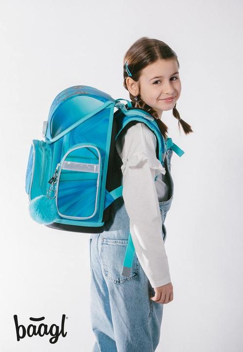 Actual product image Baagl SET 3 - Schulset Ergo Buterfly / Aktentasche / Federmäppchen / Tasche (19 l)