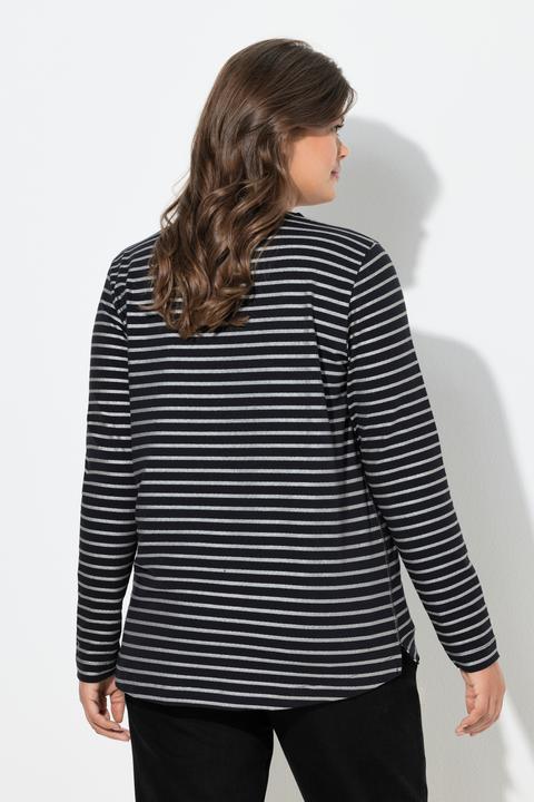 Image du produit Laurasøn T-shirt rayé. Manches longues et col rond (52)