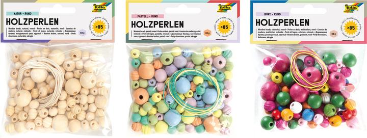 Produktbild Folia Holzperlen