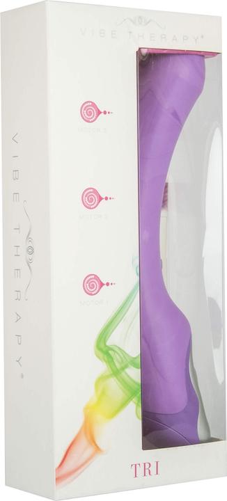 Actual product image Vibe Therapy Tri vibrator