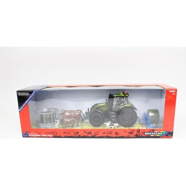 Tomy Britains Metallic-Grün Valtra Bausatz 43323