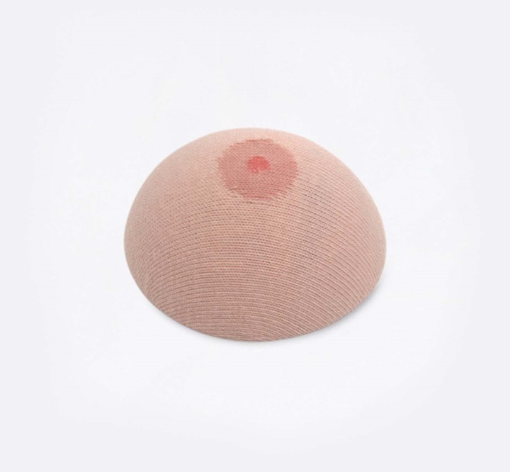 Produktbild Eat My Socks Free the Nipple Socken, weiss (One Size)