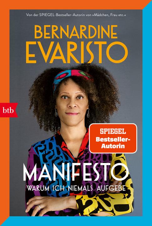 Actual product image Manifesto. Warum ich niemals aufgebe (German, Bernardine Evaristo, 2023)