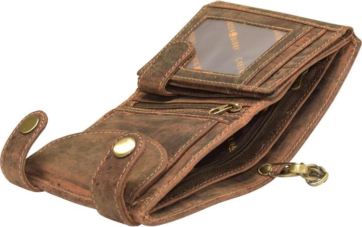 Immagine prodotto Greenburry Portafoglio indiano vintage in pelle 10 cm