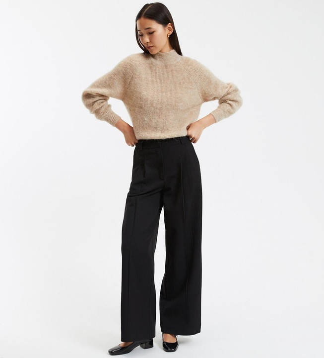 Produktbild La Redoute Collections Weite Bundfaltenhose (48)