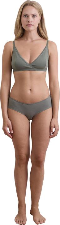 Produktbild Vertbaudet 2er-Pack Soft-BHs für Schwangerschaft & Stillzeit mit Wickelausschnitt, Bio-Baumwolle (80 E)