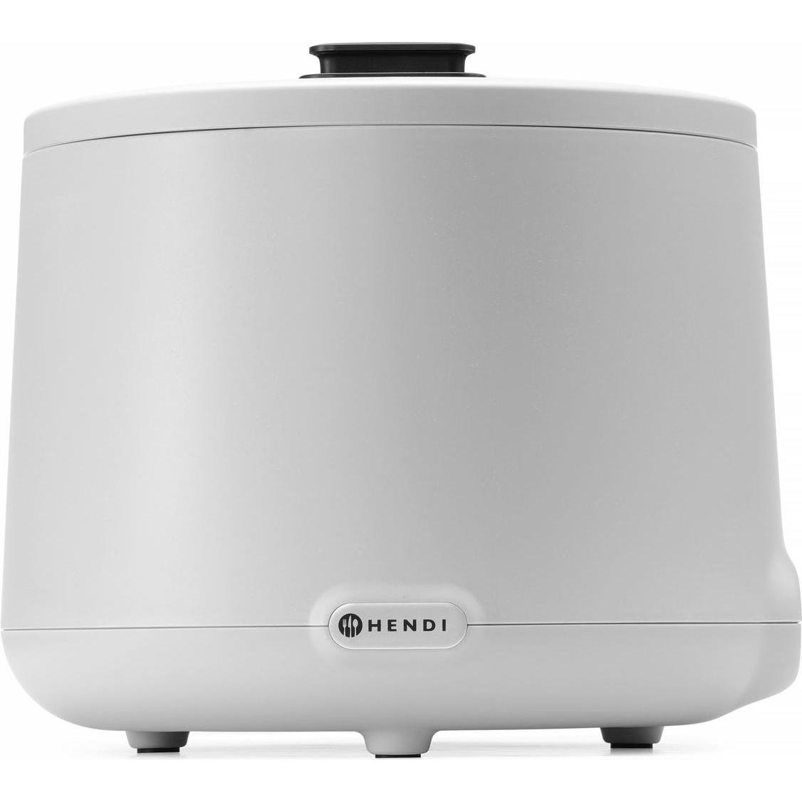 Hendi UNIQ Suppenkessel, Warmhalteplatte, Weiss