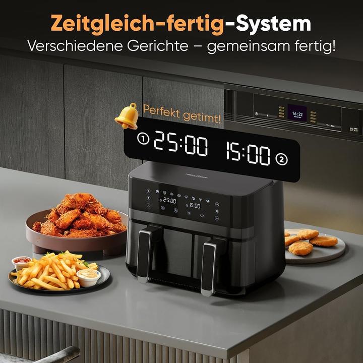 Immagine prodotto Bomann ProfiCook Doppelkorbfritteuse PC-FR 1295 H 9L ed